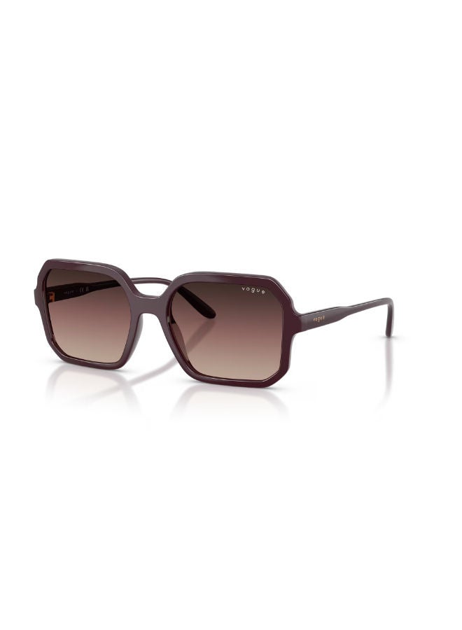 Vogue Full Rim Women Square Sunglasses 55 0VO5696S - Image 1