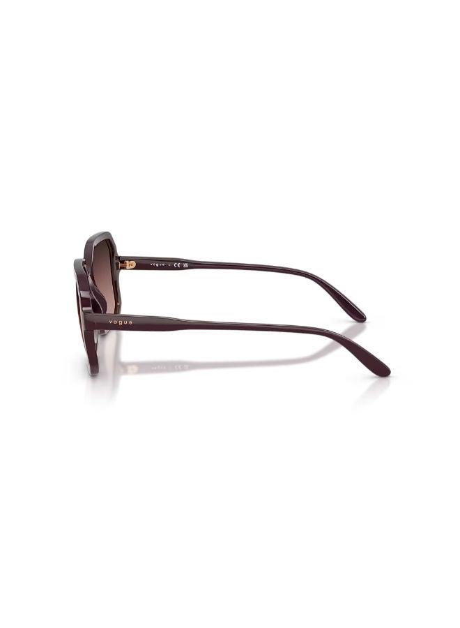 Vogue Full Rim Women Square Sunglasses 55 0VO5696S - Image 3