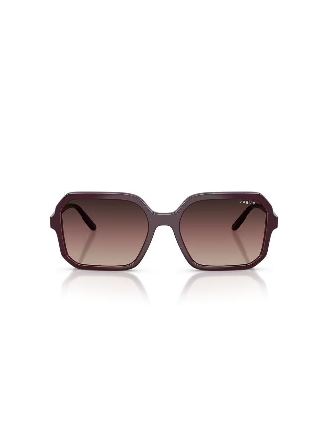 Vogue Full Rim Women Square Sunglasses 55 0VO5696S - Image 2