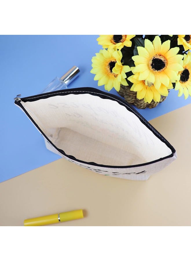 Mikela Therapist Gift Makeup Bag Psychology Gifts Therapist Appreciation Gift Cosmetic Travel Bag Birthday Graduation Gifts for Psychiatrist Therapists School Counselor Mental Health Therapists Makeup Pouch - Image 5