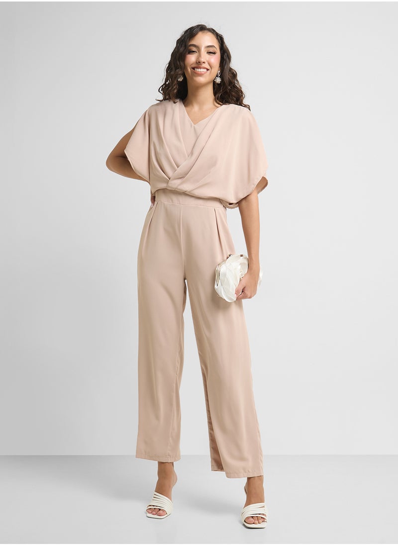 Ginger Cowl Neck Tailored Jumpsuit  - Image 4