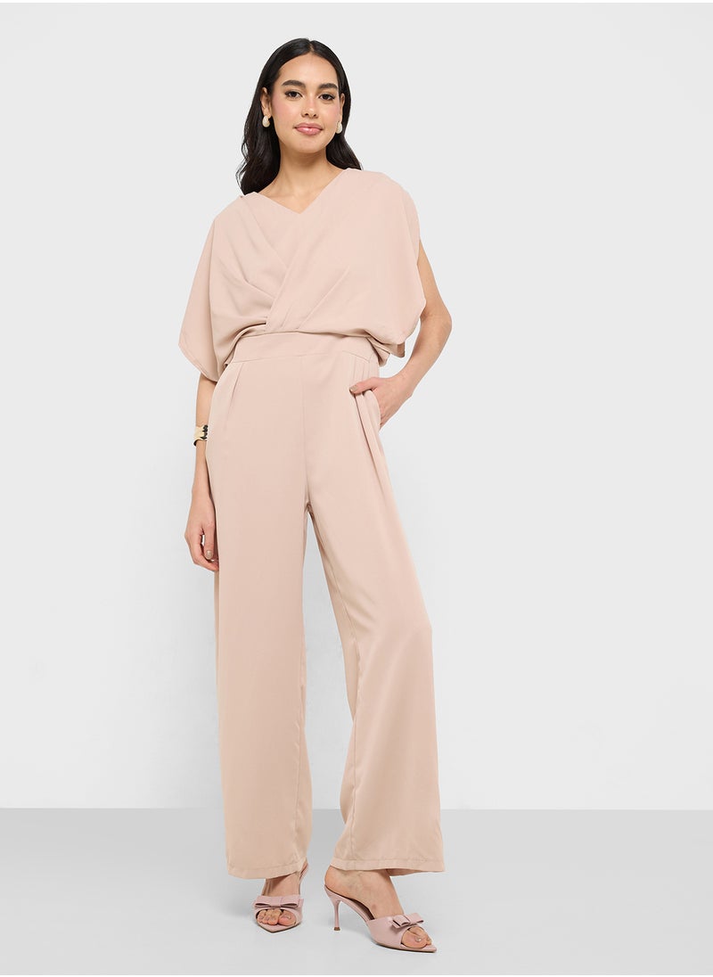 Ginger Cowl Neck Tailored Jumpsuit  - Image 4