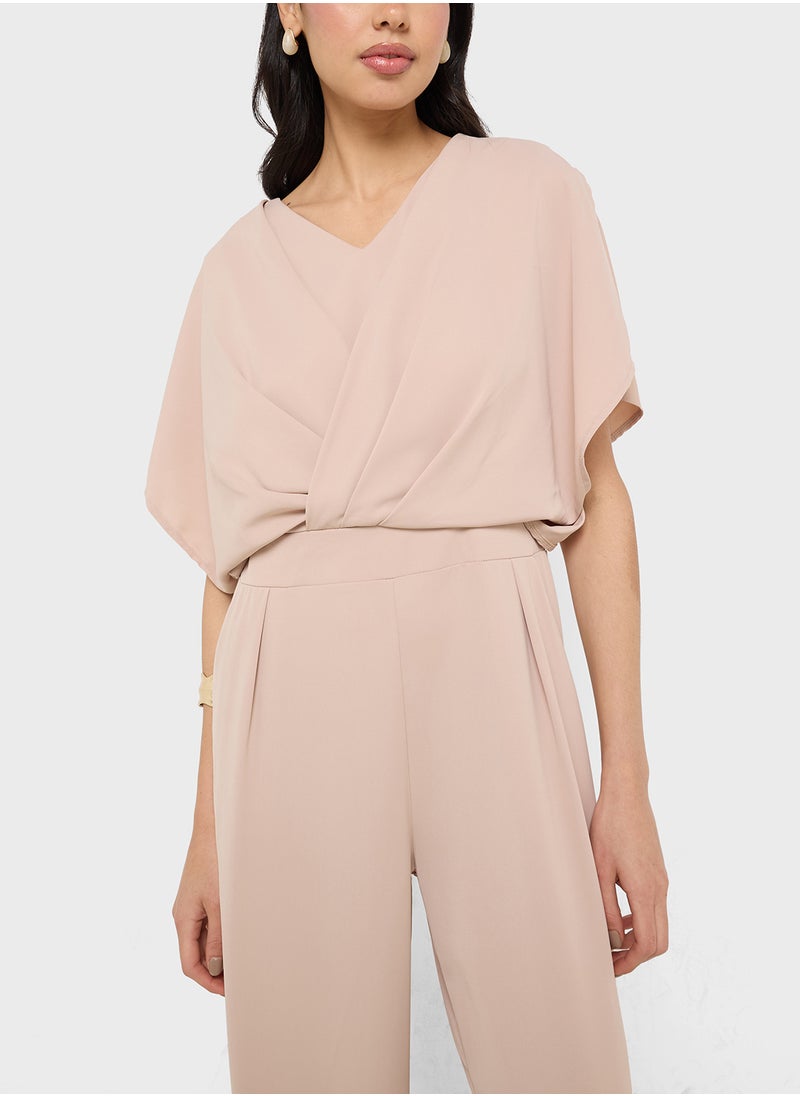 Ginger Cowl Neck Tailored Jumpsuit  - Image 3
