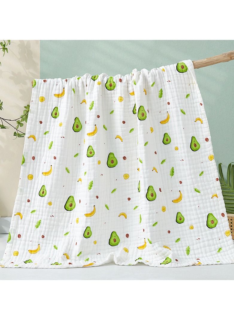 Loquat Pure Cotton Cartoon Printed Bath Towels