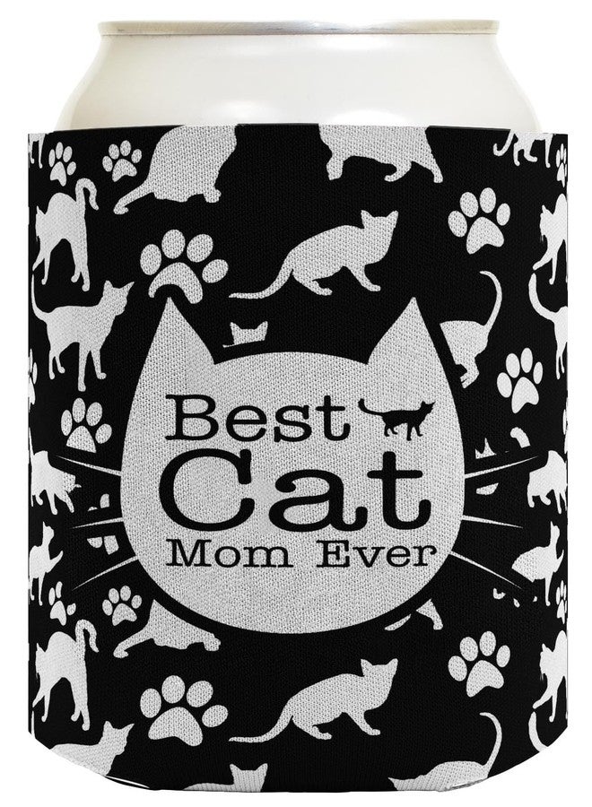 ذيس وير هدايا قطط مضحكة من ذيس وير، عبوة من قطعتين من حافظات المشروبات بسعة 12 أونصة، لون أسود - Image 4