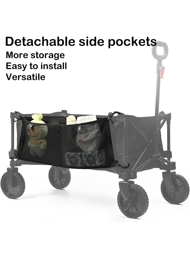 HX AURIZE Stroller Wagon Cargo Net and Organizer Wagon Accessories Compatible with WONDERFOLD All W-Series Models - Image 2