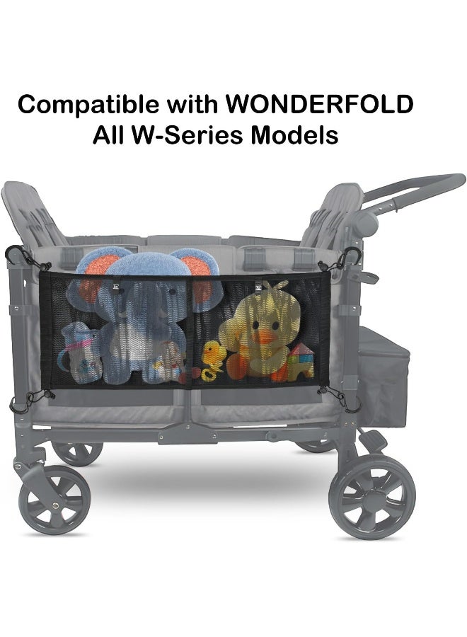 HX AURIZE Stroller Wagon Cargo Net and Organizer Wagon Accessories Compatible with WONDERFOLD All W-Series Models - Image 3