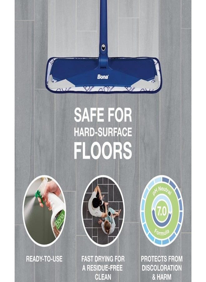 Bona Premium Microfiber Floor Mop | Wet & Dry Cleaning for Wood, Tile, Marble, Stone, Laminate, Vinyl & Granite Floors | Reusable Washable Pad | Easy Attach Mop for Home, Kitchen & Office Use - Image 3