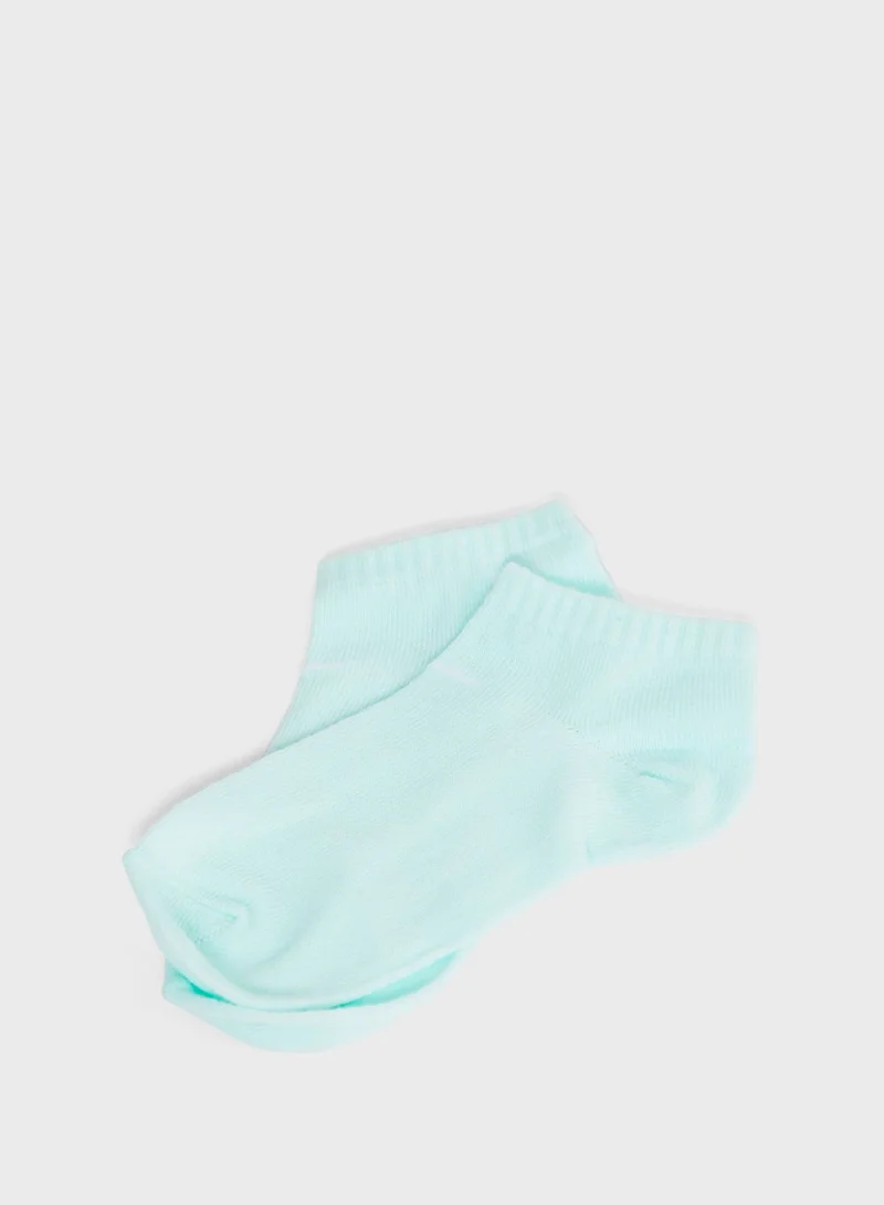 Nike Kids 6 Pack Metallic Swoosh Low Socks