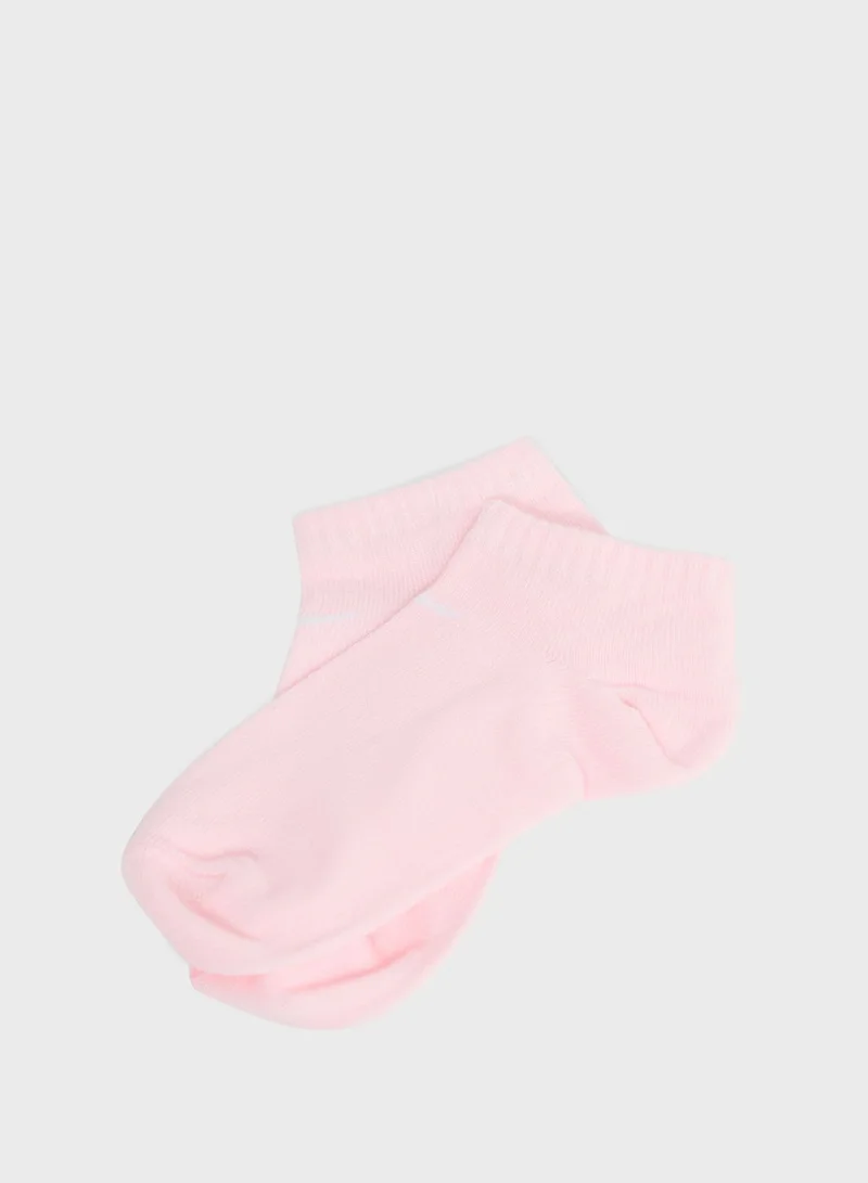 Nike Kids 6 Pack Metallic Swoosh Low Socks