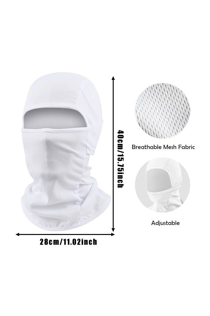 2 Pack Ski Mask for Men Women,Summer Masks Full Head Cover Motorcycle Helmet Sun UV Protection - Image 2