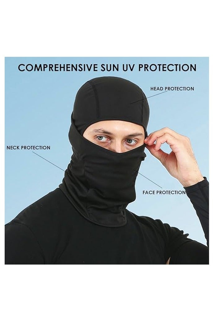 2 Pack Ski Mask for Men Women,Summer Masks Full Head Cover Motorcycle Helmet Sun UV Protection - Image 3