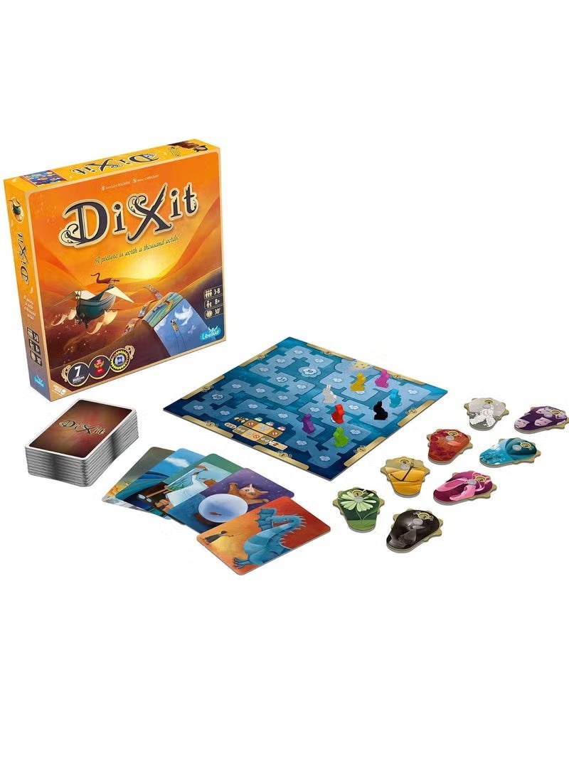 ديكسيت لعبة دكسيت - لعبة فائزة بجوائز تنمي الخيال والإبداع! لعبة سرد قصص ممتعة للعائلة تناسب الأطفال والبالغين، من 3 إلى 8 لاعبين، مدة اللعب 30 دقيقة - Image 4