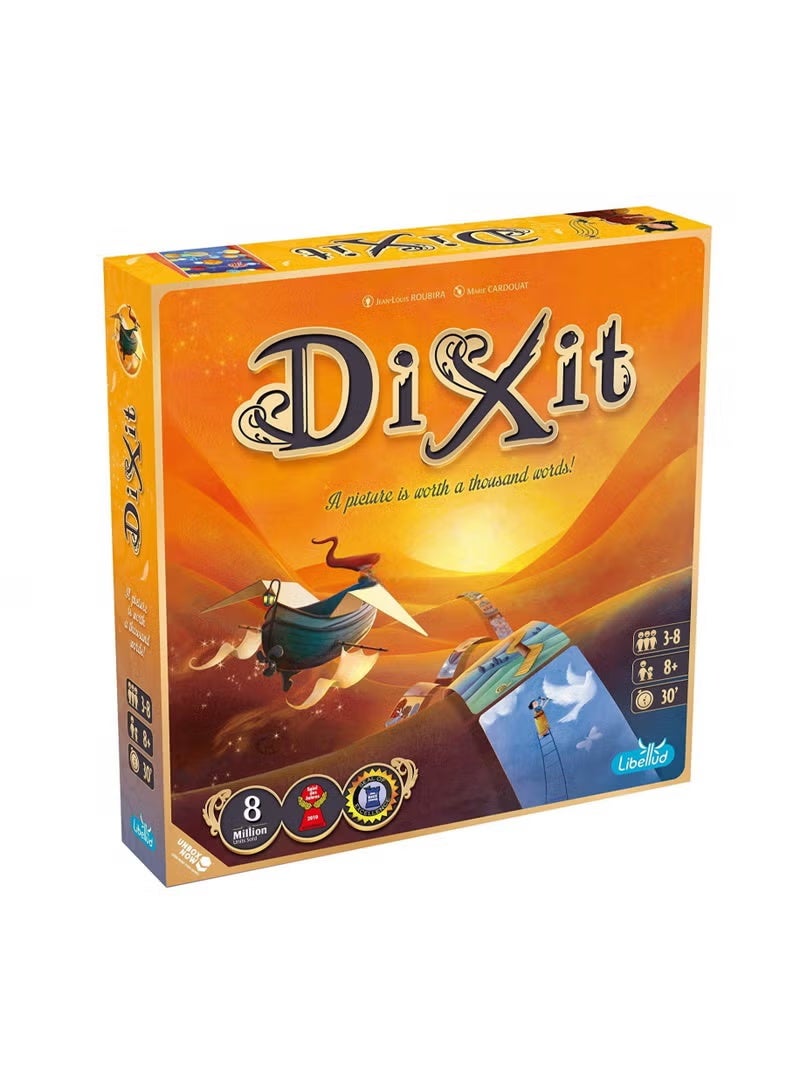 Dixit Board Game - Award-winning imagination and creativity game! Fun family storytelling game for kids and adults, 3-8 players, 30 minute play time