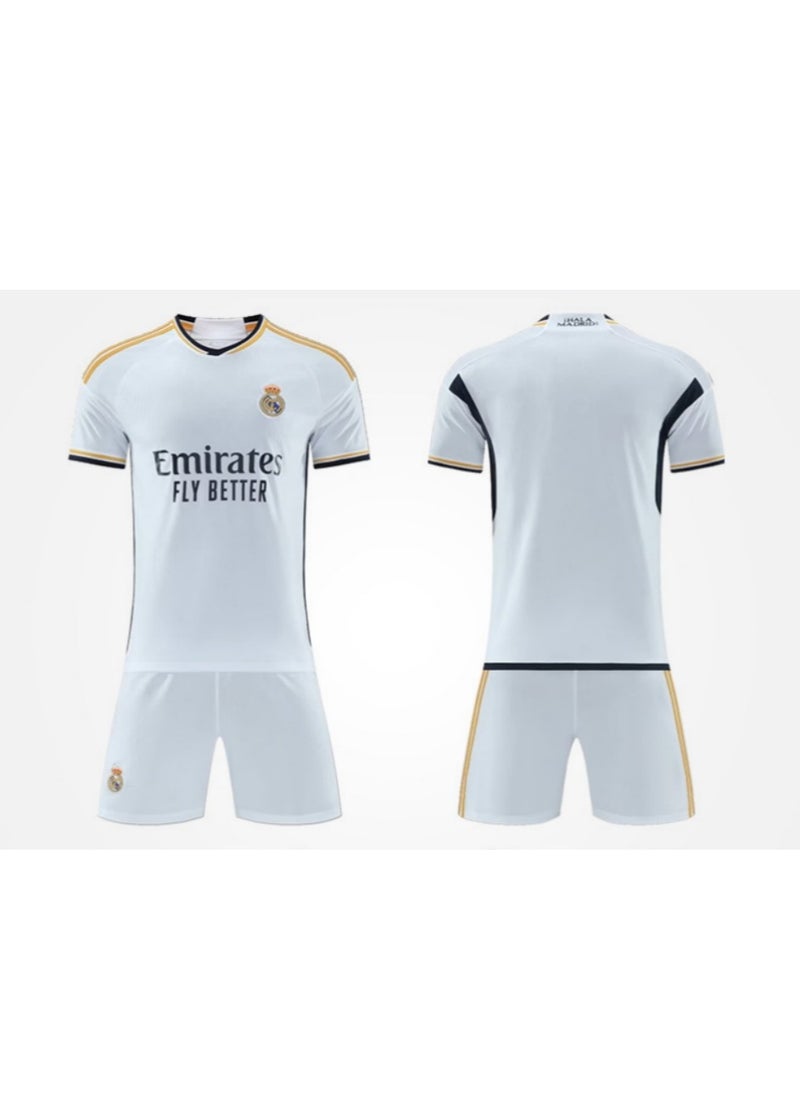 M MIAOYAN M MIAOYAN Benzema Real Madrid Club Adult Unnumbered Football Jersey  - Image 1
