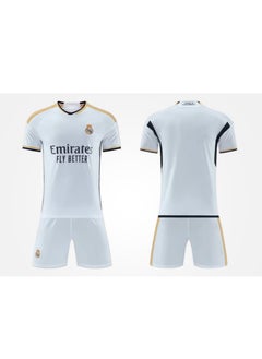 M MIAOYAN M MIAOYAN Benzema Real Madrid Club Adult Unnumbered Football Jersey  - Image 2