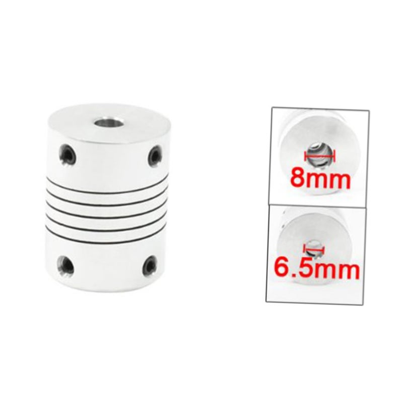 Unomor 3pcs CNC Stepper Motor Flexible Jaw Coupler For Printer Linear Bearings - Image 3