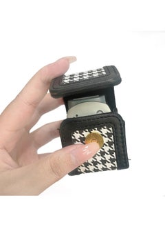 Generic Applicable To Fuji Polaroid Instax PAL Camera Elf Special Plaid Protective Case Portable Storage Bag-Color:Brown Bird Plaid  - Image 2