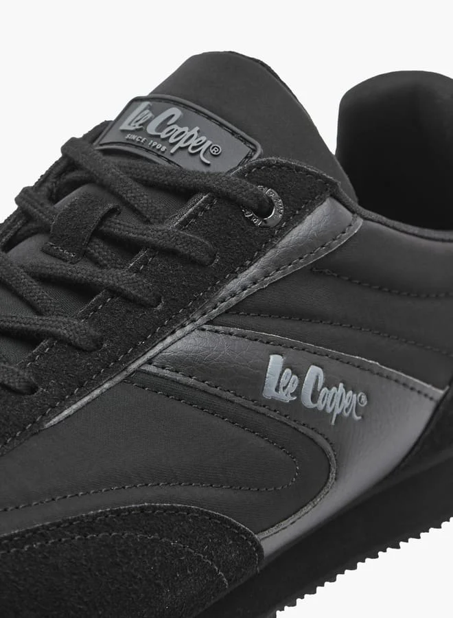 Lee Cooper Men's Colourblock Shoes with Lace-Up Closure