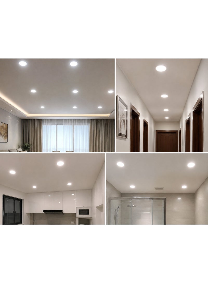إسنكو مجموعة من 5 قطع مصابيح سقفية LED مدمجة ESNCO بقدرة 30 واط | موفرة للطاقة | ضمان سنتين - Image 4