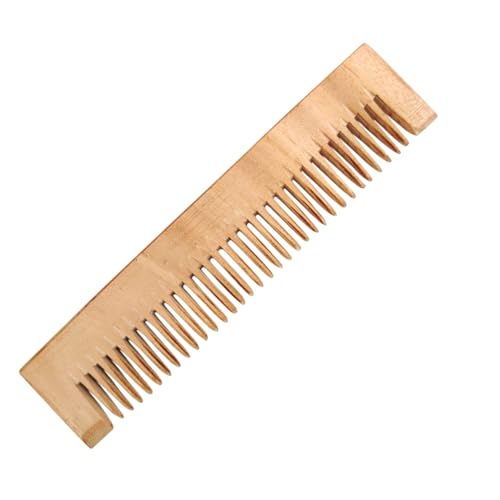 INSIME Wooden Pocket comb for men | Small Comb for women purse | Travel hair comb for men & women mini comb | Neem Wood Travel comb pocket kangi - Image 1