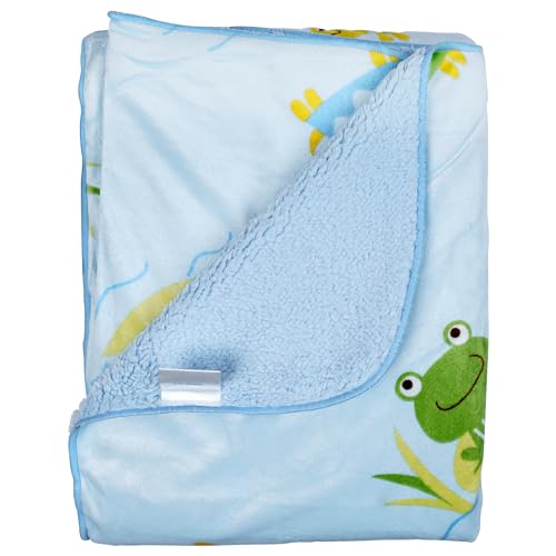 1ST STEP Printed Fleece Blanket (Frog) - Image 4