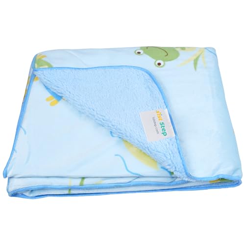 1ST STEP Printed Fleece Blanket (Frog) - Image 3