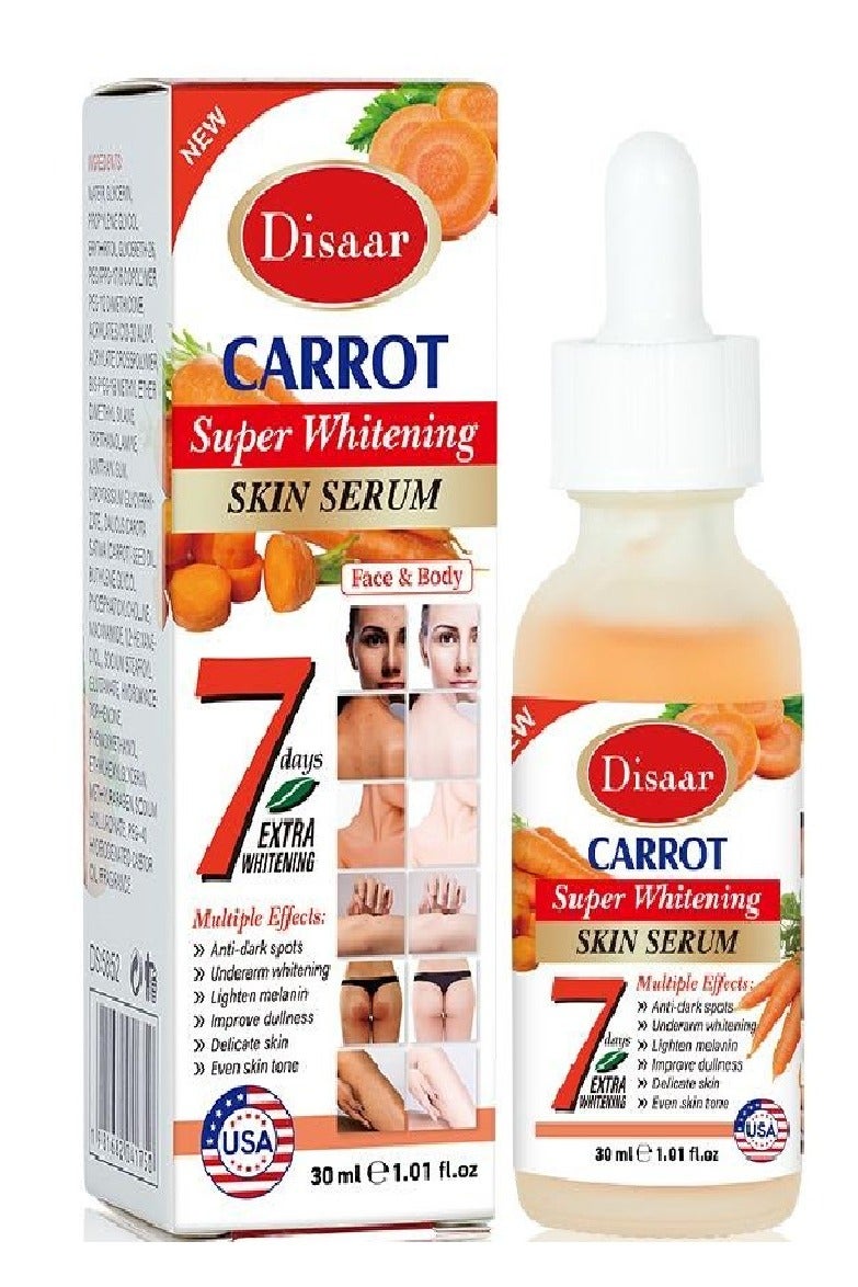 Disaar Carrot Super Whitening Skin Serum 30 ml