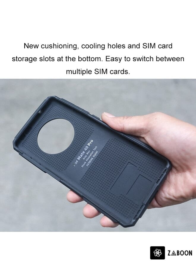 For Huawei Mate 40 / Mate 40E FATBEAR Graphene Cooling Shockproof Case(Green)