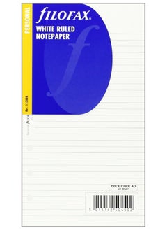 Filofax Personal White Ruled Notepaper R  - Image 3
