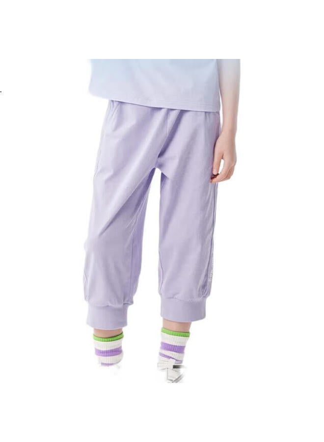 Balabala Children'S Clothing, Girls' Capri Pants, Summer Thin Style, For Older Children, Pants, Sports Pants, Trendy, 208225113001 - Image 2