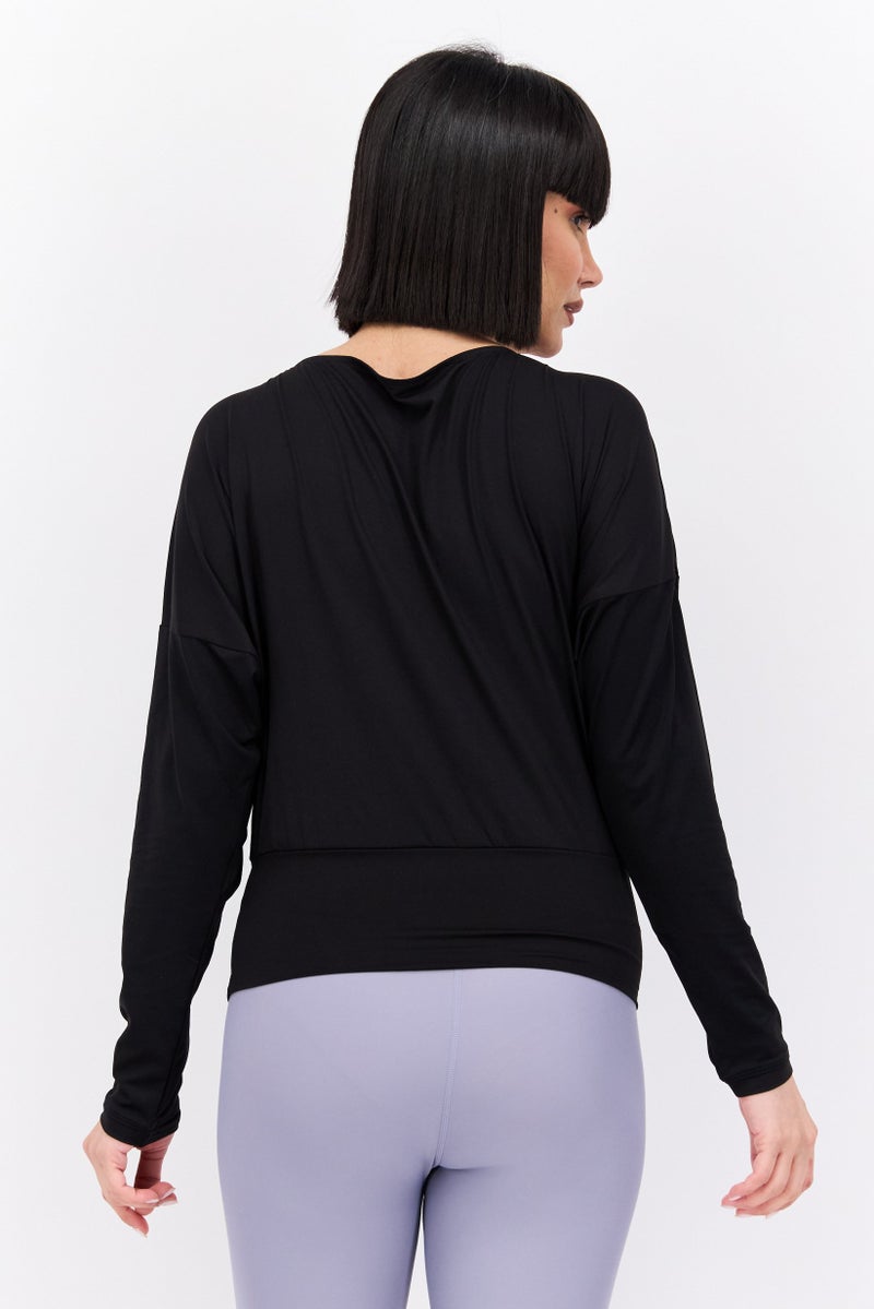 PUMA Women Sportswear Fit Long Sleeves Training Top, Black  - Image 2