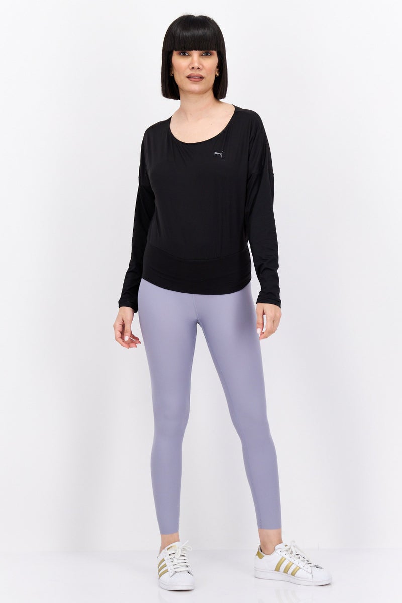 PUMA Women Sportswear Fit Long Sleeves Training Top, Black  - Image 3