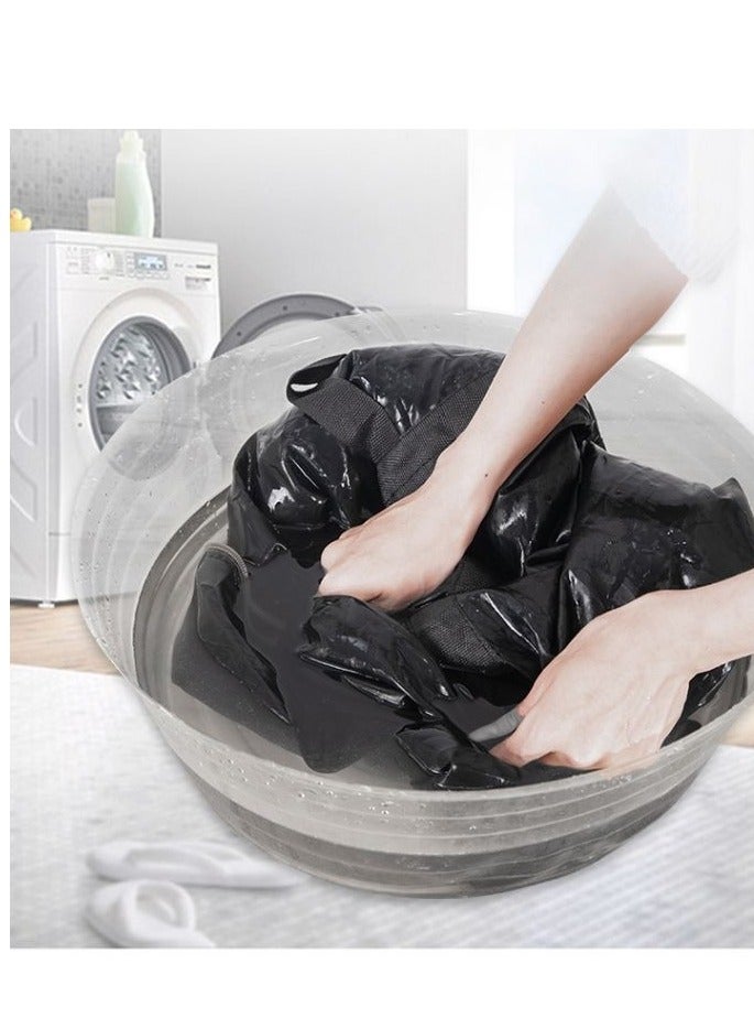180L Extra Large Moving Bags with Strong Zippers & Carrying Handles, Storage Bags Storage Totes for Clothes, Moving Supplies, Space Saving, Oversized Storage Bag Organizer for Moving, Traveling  - Image 4