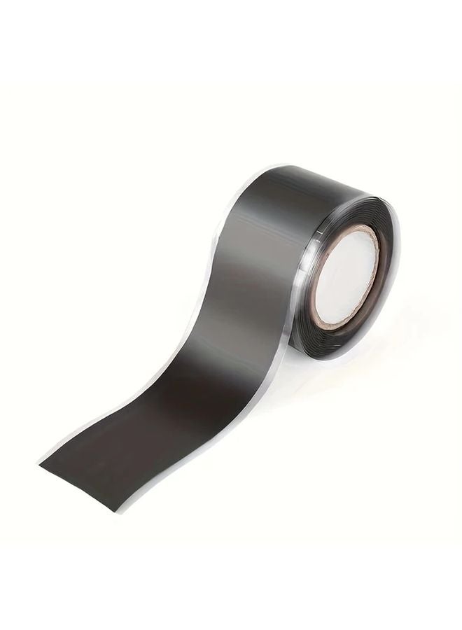 Black Self Adhesive Silicone Pipe Repair Tape 1pc Durable Leak Proof Sealant For Plumbing - Image 4