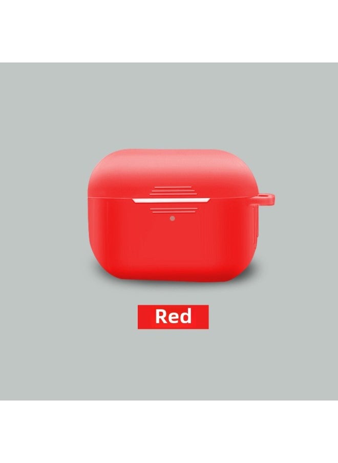 Generic - Protective Case For Airpods Pro Apple Third Generation Airpodspro2 Wireless Headset Silicone Protective Case-Color:1795C Red-Applicable Model:Airpods Pro2 (one-piece Model With Ears And No Dust Plug) - Image 1