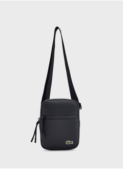 LACOSTE Logo Zip Over Crossbody  - Image 1
