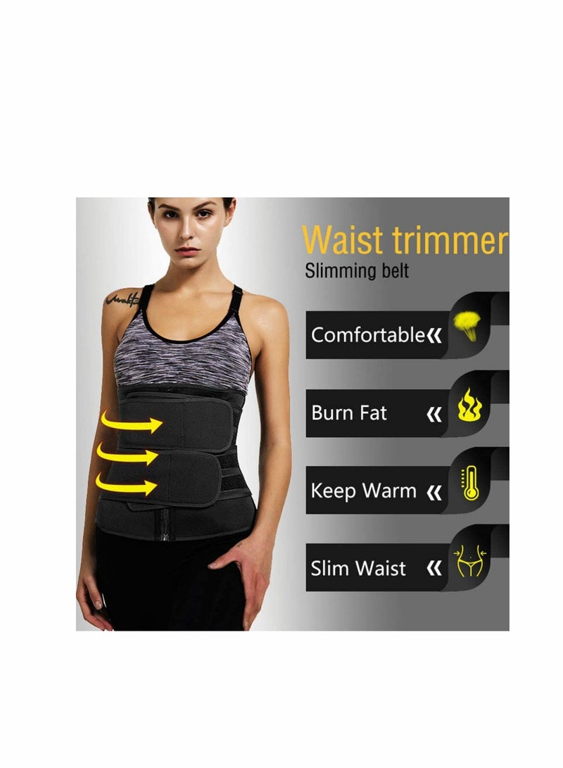 KASTWAVE Women Corset Belt Waist Trainer,New Waist for Women, Waist Trainer for Women Slimming Body Shaper, Adjustable Comfortable Back Braces for Lower... - Image 2
