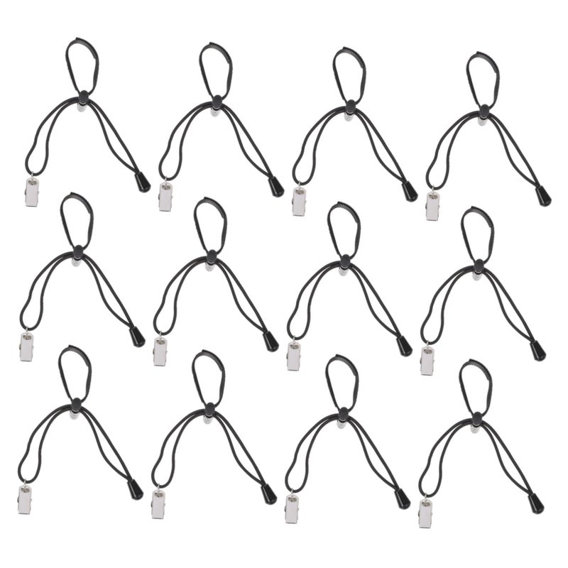 12 Pack Backdrop Clamp Multi Function Large Grip Clips Black - Image 2