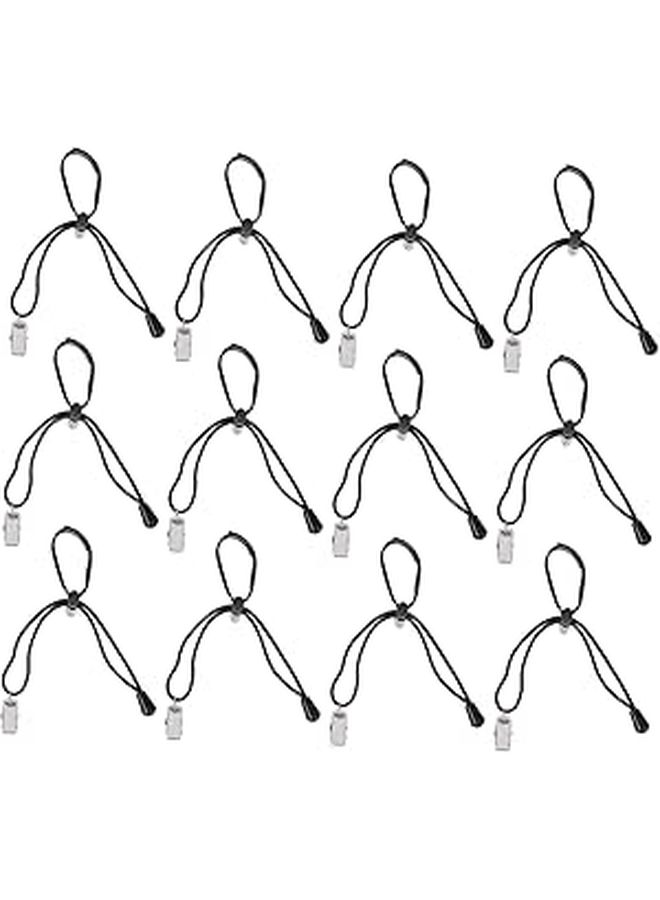 12 Pack Backdrop Clamp Multi Function Large Grip Clips Black - Image 1