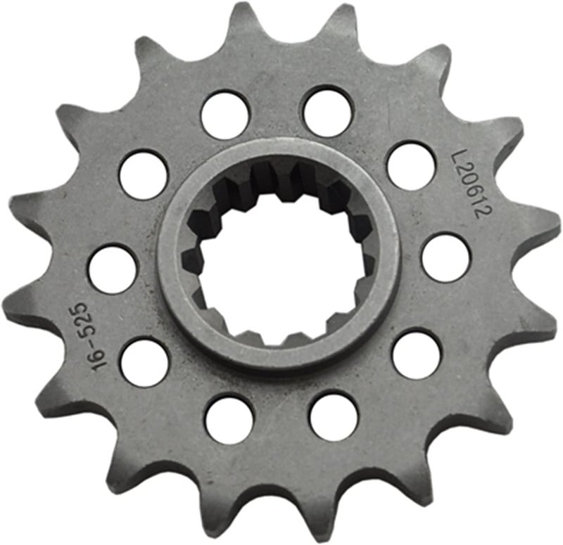 QASULER 525 Chain Front Sprocket 16T for Motorcycles - Image 1