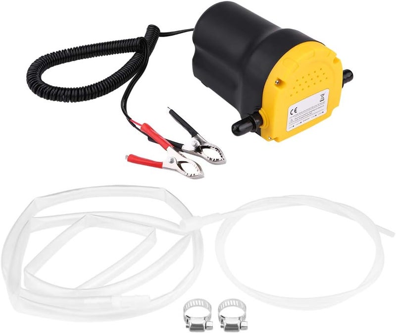 klarako Oil Change Pump Extractor 12v 60w Oil Extractor Pump Oil Pump Extractor, Oil Fluid Scavenge Suction Oil Transfer Pump Suction Transfer Pump Changing Oil for Boat Tubes Truck RV ATV - Image 1
