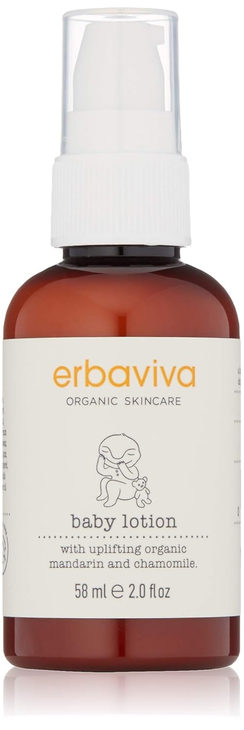 erbaviva Organic Baby Lotion 2 Fl Oz