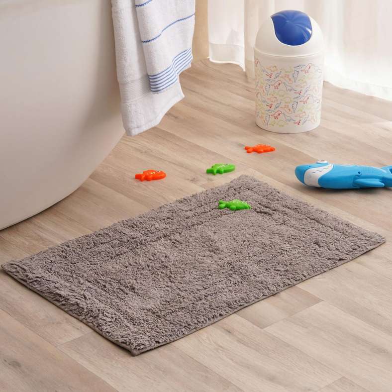 Pan Home Bathmat 45X70cm Grey for Kids