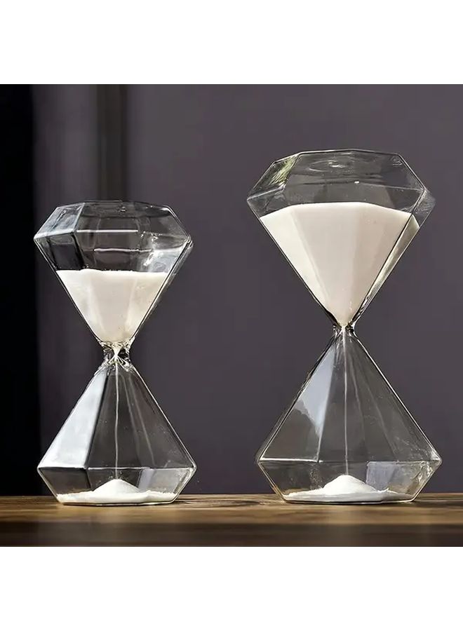 Black Diamond Sand Hourglass 15 Minute Rhinestone Timepiece - Image 5