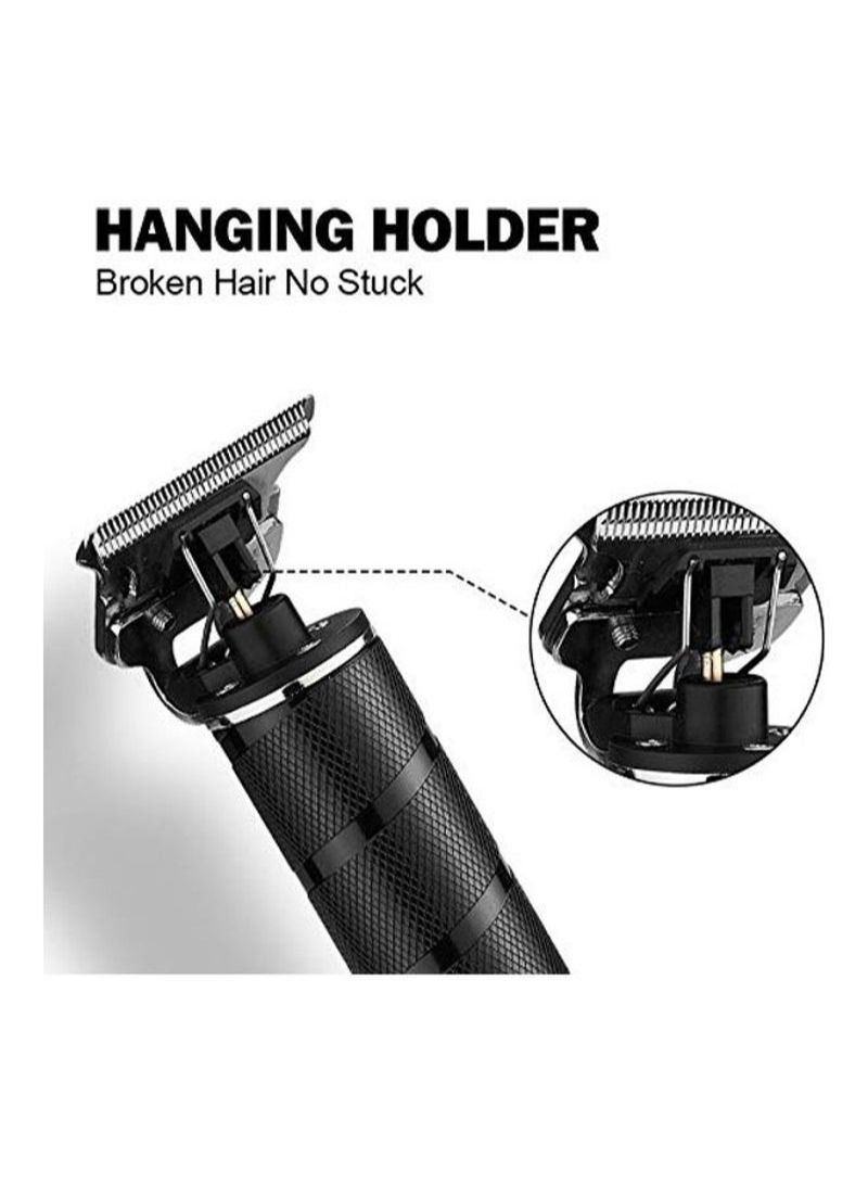 Professional Rechargeable Electric Hair Trimmer Set For Men Black - Image 2