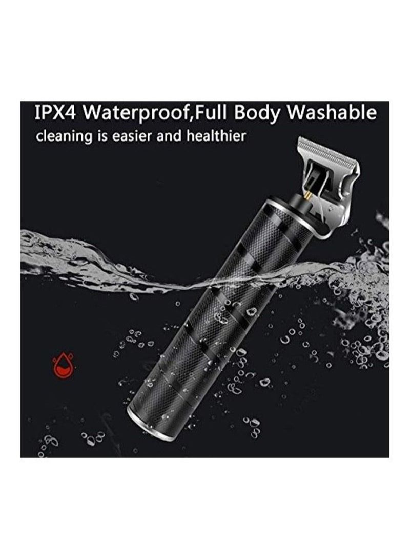 Professional Rechargeable Electric Hair Trimmer Set For Men Black - Image 4