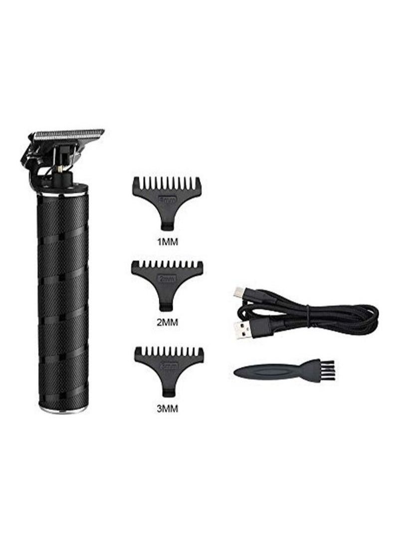 Professional Rechargeable Electric Hair Trimmer Set For Men Black - Image 1