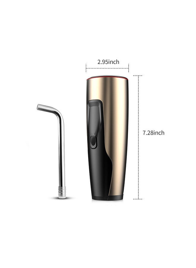 NIBEMINENT Automatic Water Bottle Dispenser Pump Golden 2.95x7.28inch - Image 2