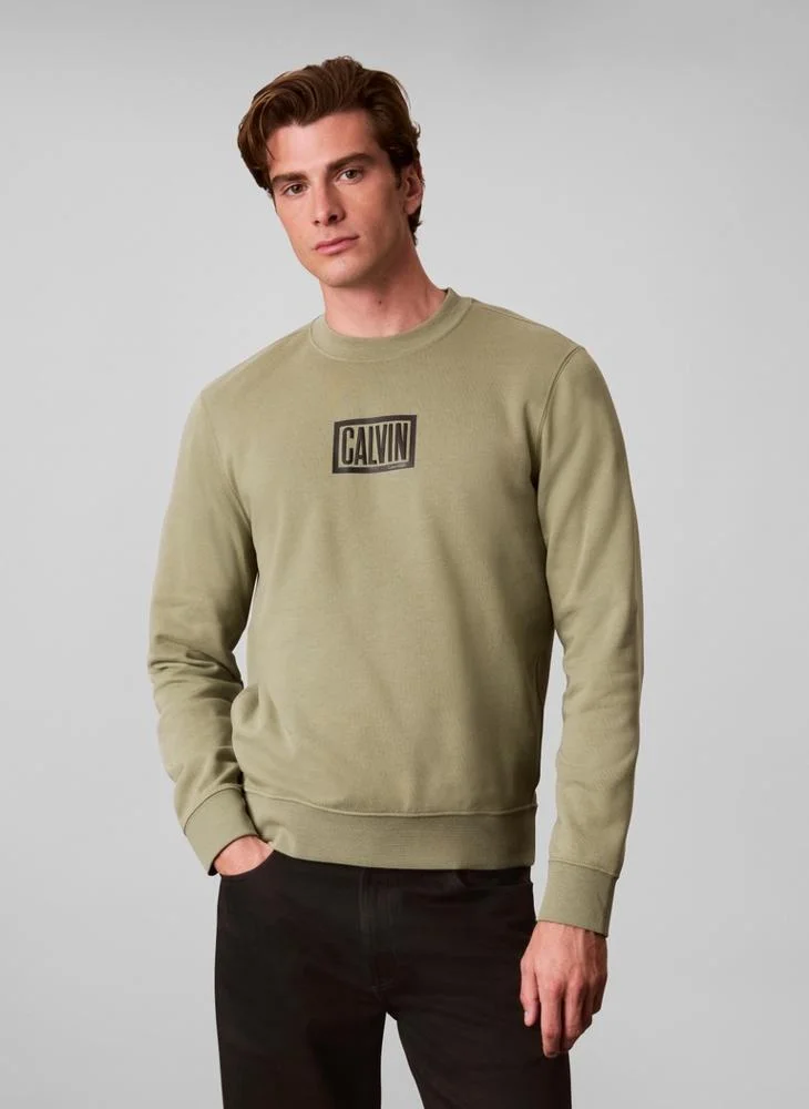 Cotton Terry Logo Sweatshirt